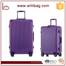 China Supplier Good Quality Aluminum Frame Trolley PC Luggage